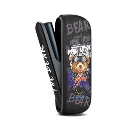 Case for Iqos Iluma PU Leather Case Side Cover Protective Cap Replaceable Outer Cover C Series