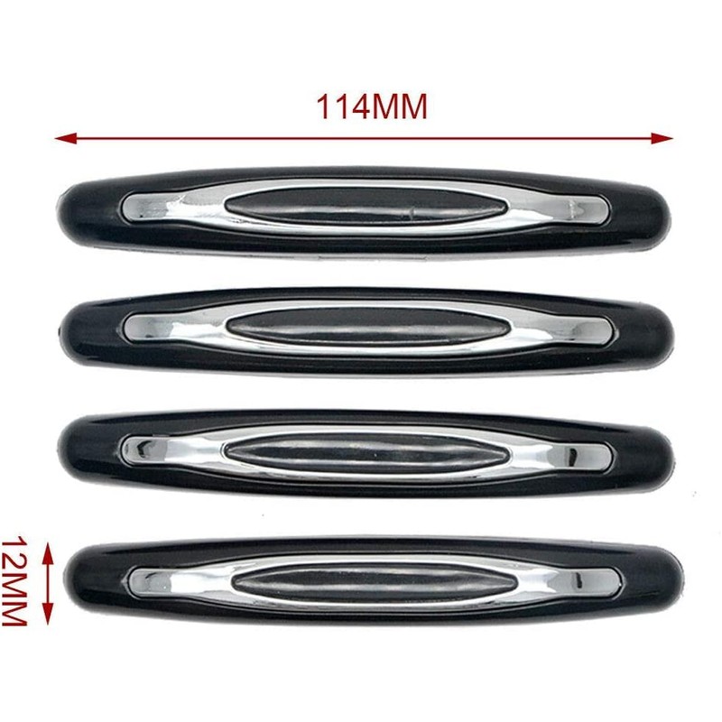 MASO 4X Car Door Edge Protective Strips Bumper Guard Anti-collision
