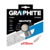 Graphite professional turbo diamond disc blade 115x22.2 wet & dry