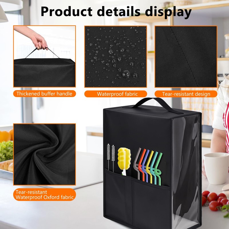 Juicer Cover, Waterproof and Dustproof Juicer Protective Cover Compatible with