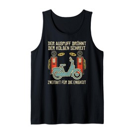 Moped driver, moped scooter, moped, 2-stroke moped Tank Top