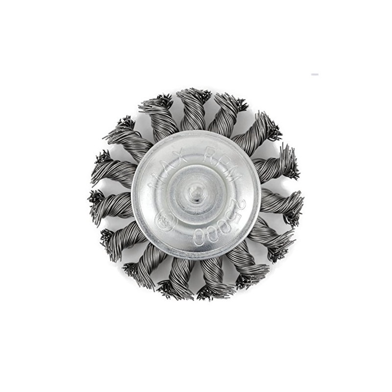 JET 553742-3 X 1/4' Shaft Mounted Knot Twisted Radial End