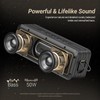 BOGASING G4 Bluetooth Speaker, Portable Wireless Speakers, 50W Stunning &