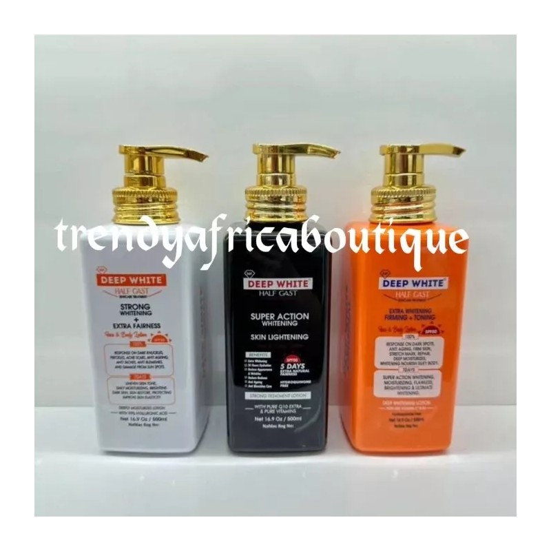 DEEPWHITE Deep White Half-C Body Lotion. Spf 50. Extra Whitening