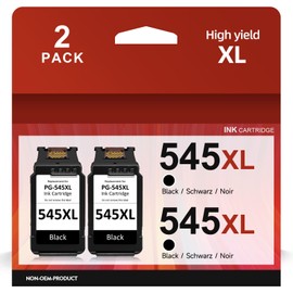 CARTRIGO PG-545 XL Printer Cartridges Multipack Replacement for Canon Printer Cartridges 545 Black for Canon Pixma TS3355 MX495 TR4550 TR4551 TS3350 MG2400 MG2500 MG2555 MG2555s MG3050 (545XL Black)