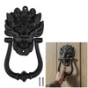 SaKeGa Mystic Colonial Medieval Cast Iron Lion Head Door Knocker