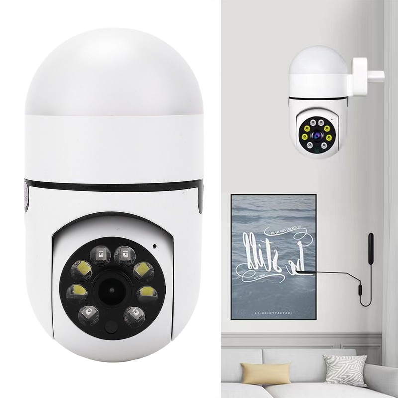 Wireless Camera Night Vision 360° 2MP LED Security Camera for
