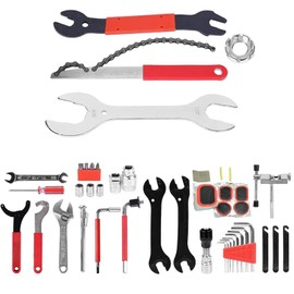 AOPANDA Bike Tool Kit with Storage Case - 48 PCS Bicycle Repair Tool Set Portable Tools Box - Bike Maintenance Tools for Road Bikes and Mountain Bikes