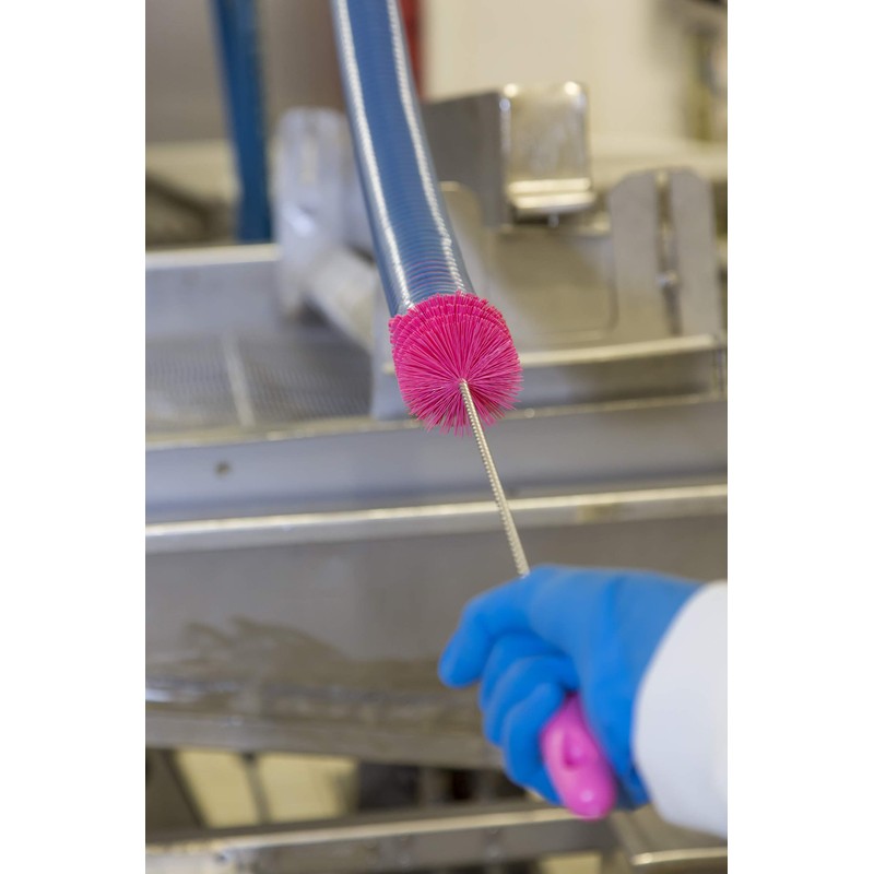 Vikan 53793 Tube Brush,2",PP/PBT,Blue