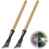 Leriton 2 Pcs 26.5 Inch Bark Spud Debarking Tool Long