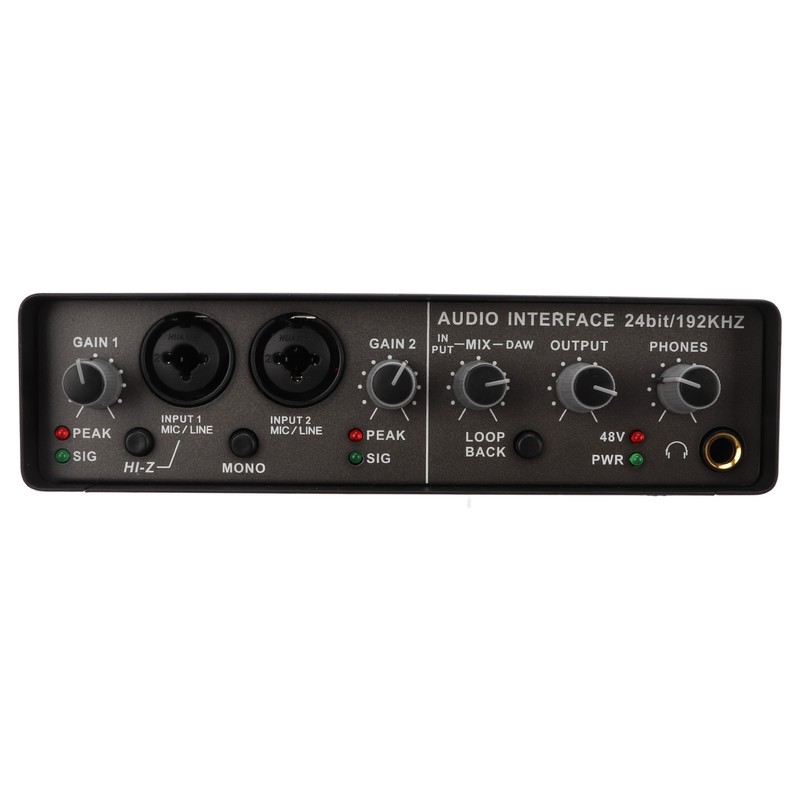 USB Live Sound Card Digital Mixing Live Computer Recording USB