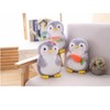 OUKEYI Penguin Plush Pillow, Kawaii Penguin Stuffed Animal Toy Cute