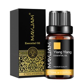 MAYJAM Essential Oil Ylang Ylang 10ml 100% Natural Aroma Oil Essential Oil for Aroma Diffuser Humidifier Fragrance