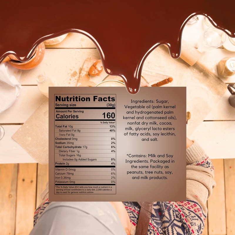 Kidu Pantry Melting Chocolate Wafers Bulk In Resealable Bag (Milk