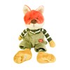 BUKOWSKI - Peluche renard Foxy - Red-haired, 25 cm