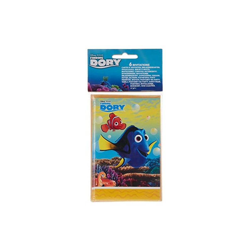 Finding Dory Invitations pk6