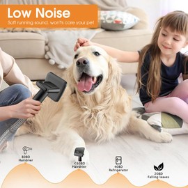 pet grooming vacuum for dogs-Pet Vacuum Grooming Comb Brush Hair Remover Shedding Deshedding Attachment Tool Kit for Dogs and Cats