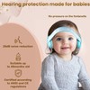 Dekukar 2-in-1 Baby Ear Defender for Babies Toddlers up to
