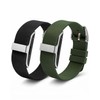 BlackPro 2 Pack Silicone Band Compatible with Hume Band Replacement