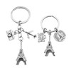 2 Pieces Eiffel Tower Keychains, Creative Keychain, Memorial Keychain, Travel