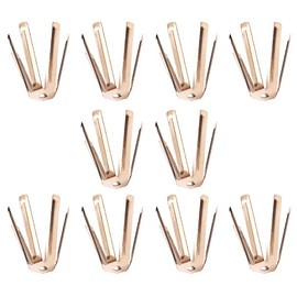 VideoPUP Golf Shims Brass Golf Shaft Adapter Shims for Steel Shaft .355 to.370 golf Accessories 10pcs Octopus