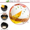 2 Pack Stainless Steel Egg Poacher, Collapsible Hang Ear Egg