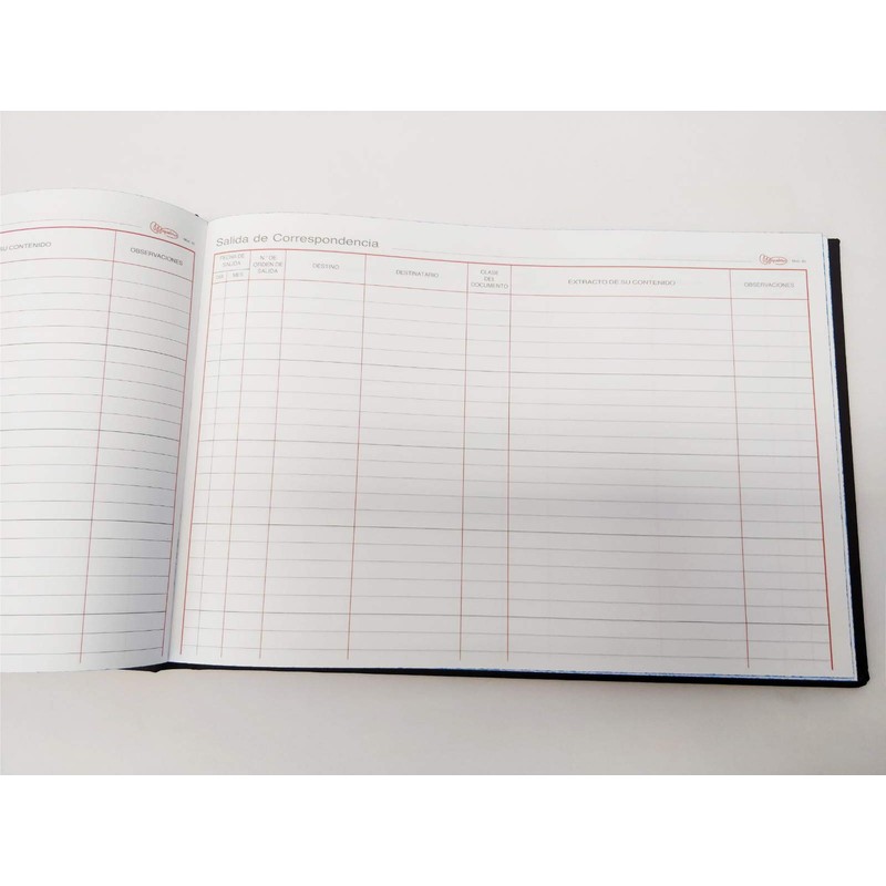 Miquel Rius 5043 - Registration Book with Landscape Pages [in