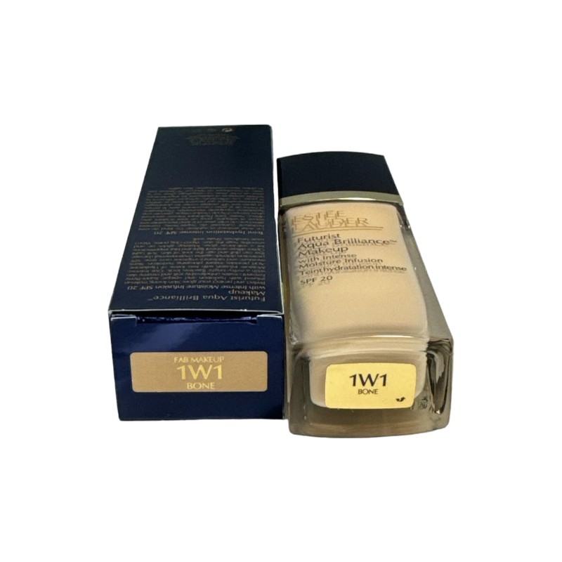 Estee Lauder Futurist Aqua Brilliance Makeup SPF 20 *1W1 Bone*