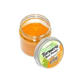 Well's Herb Dried Turmeric Root(Powder) | 2.2 oz. | 100% Natural | Perfect for Herbal-Infused Hair Oil | for Hair & Skin Oil DIY | Turmeric Root Herb