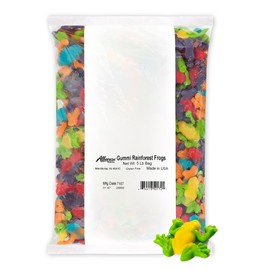 Albanese World's Best Gummi Rainforest Frogs, 5lbs of Candy