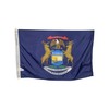 12x18" State of Michigan Boat Flag - All Weather Nylon