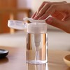 2 Pcs 100ml 3.4oz Push Down Empty Pump Dispenser Bottles