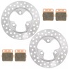 Caltric Sintered Brake Pad w/ Rotors For Honda TRX400EX Sportrax