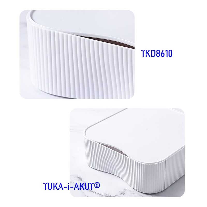 TUKA-i-AKUT TKD8610 Stackable Desktop Organiser Drawer Box Freely Combinable Desk