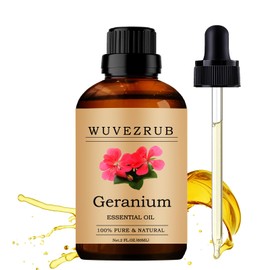 Geranium Essential Oil 60ML, 100% Pure and Natural for Aromatherapy Diffuser - 2 Fl Oz