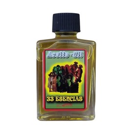 Generic Aceite De 33 Esencias - 33 Essenes Spell Oil - 1 fl. oz., Yellow