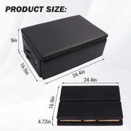 Garvee Pilates Sitting Box for Pilates Reformer,Pilates Reformer Box Pilates Equipment for Home Gym Studio Use, Pilates Reformer Accessory