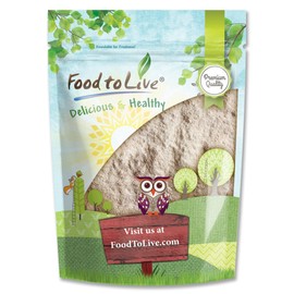 Food to Live Barley Flour, 12 Ounces – Fine Powder, Kosher, Vegan, Bulk. Rich in Fiber. Wheat Flour Alternative. Great for Baking. Product of the USA.