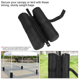 Weights for Gazebo, 600D Oxford Fabric Sandbags, Holds 30-35 Pound Stand Sandbag Weighting, Suitable for Instant Awnings, Folding Awnings, Folding Gazebos