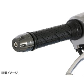 Kitaco 506-1310130 Bar End Cap (DLC Coating), Super Cub C125 (JA48/JA58), CT125 Hunter Cub (JA55/JA65)