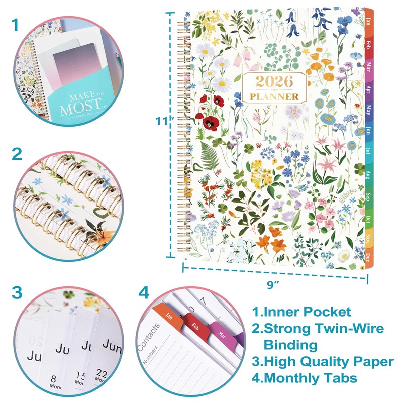 2026 Planner - 2026 Planner Weekly and Monthly from January
