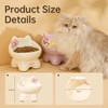 Kesago Elevated Neck Protection Cat Bowl .Cute cat Shape .Send