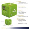 TFA Dostmann Digitaler Tee-Timer, 38.2035.04, ideale Ziehzeit, Tee-Zubehör, Timer, grün,L