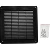 Vent Systems 10" x 10" Inch Black Air Return Vent