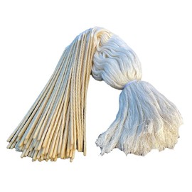 Luvottica Cotton Sutra Neti (with Wax), an Advanced Form of Yogic Nasal Cleansing (Set of 5)