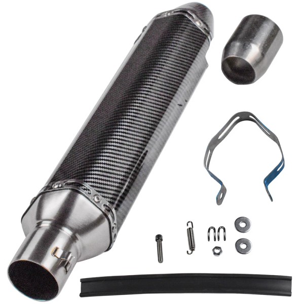Unbranded Universal Motorcycle ATV Slip on Exhaust Muffler Pipe W/DB