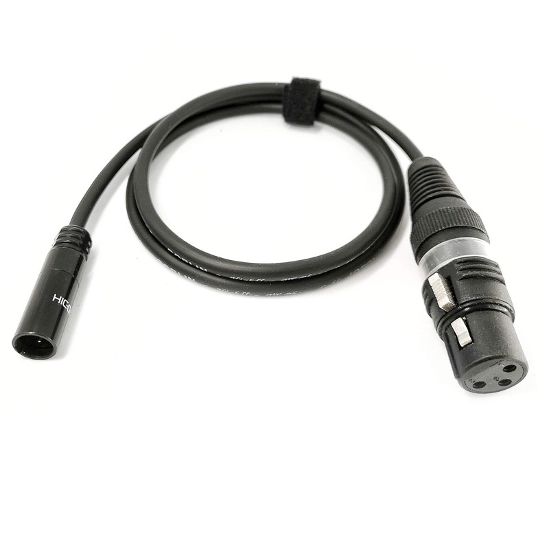 Selected Cable 50 cm Mini XLR Male to XLR Female