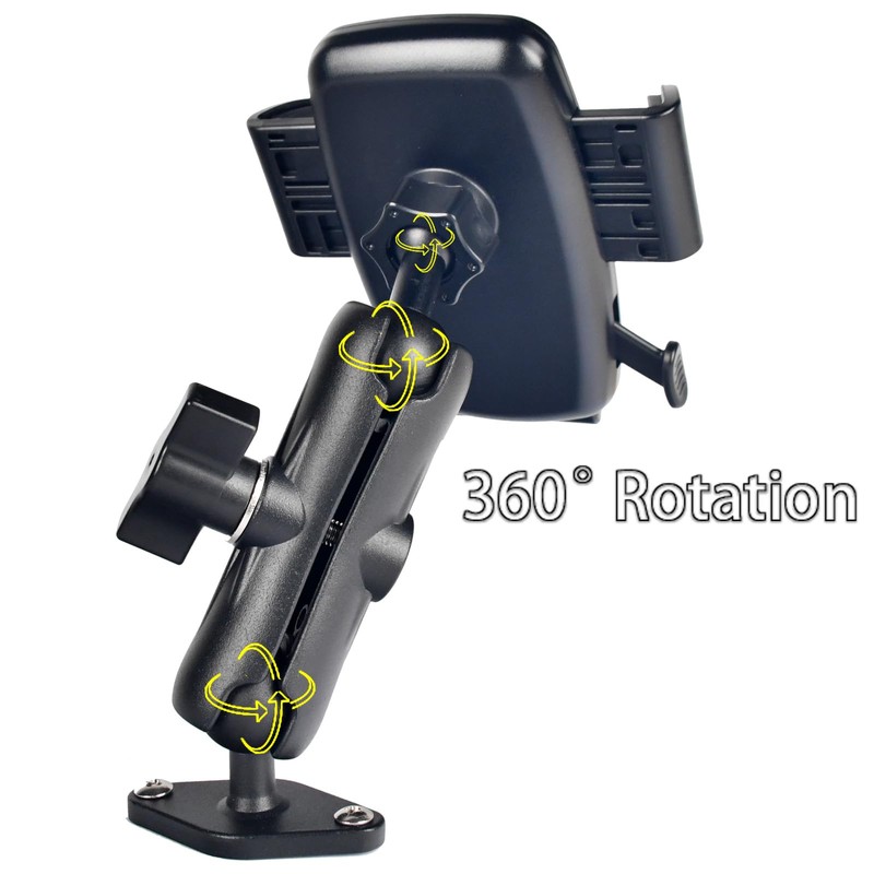 VAUBORTTI 1" Ball Phone Mount – Aluminum Alloy Arm &