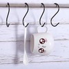 gvivej Pack of 24 S Hooks, S Shaped Hooks, Black