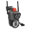 Outdoor Dual Lens Security Camera 1080P Mobile Tracking 360 Degree